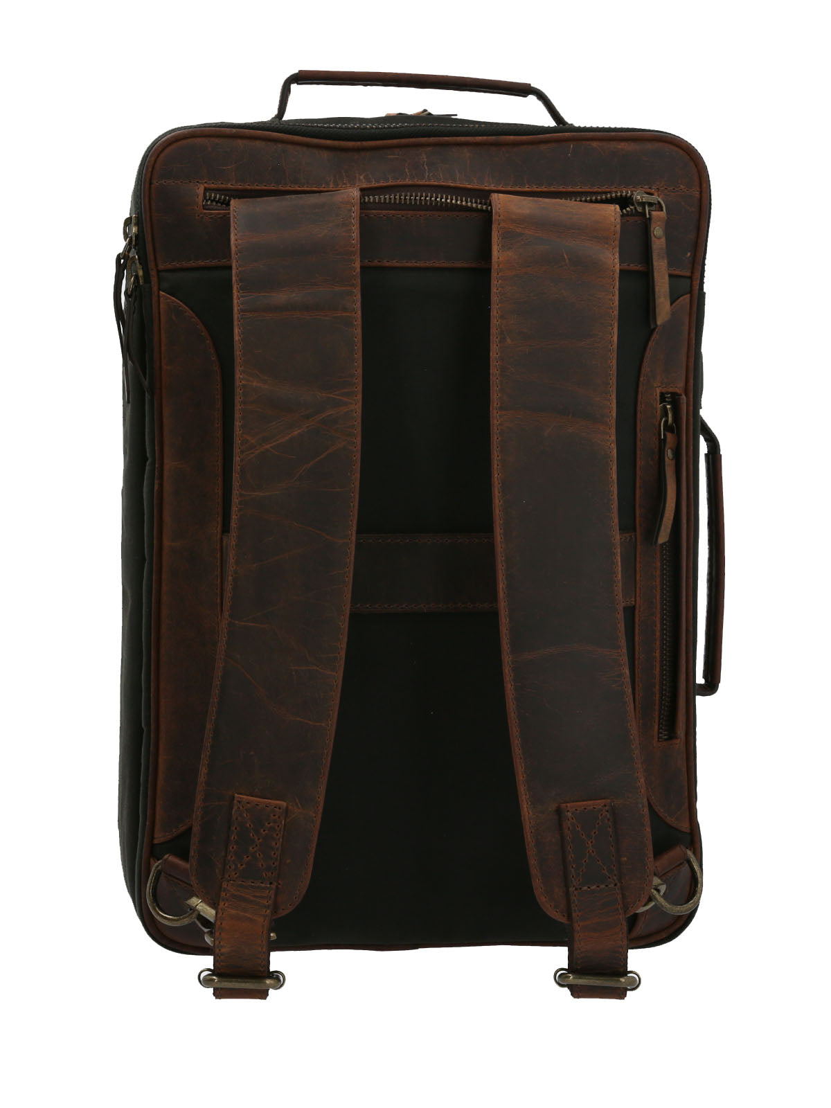 Mochila Cuero Hombre Wx Uk Harry Back Oliva Rockford