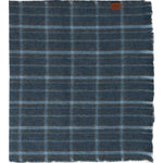 Bufanda Poliéster Reciclado/Lana Unisex Rkf Scarf Plaid Azul Rockford