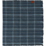 Bufanda Poliéster Reciclado/Lana Unisex Rkf Scarf Plaid Azul Rockford