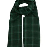 Bufanda Fibras Recicladas Hombre Rkf Scarf Plaid Verde Rockford
