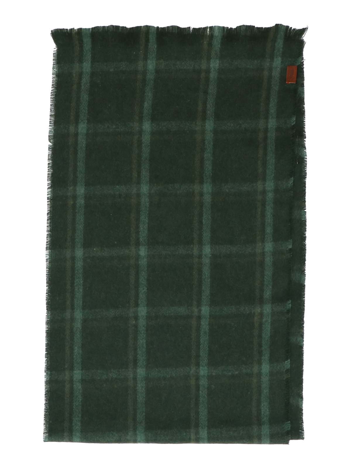 Bufanda Fibras Recicladas Hombre Rkf Scarf Plaid Verde Rockford