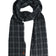 Bufanda Fibras Recicladas Hombre Rkf Scarf Plaid Gris Rockford
