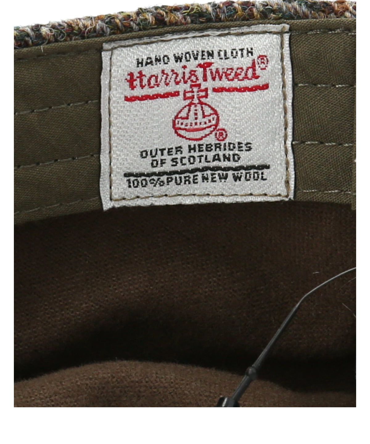Boina Lana Hombre Rkf Harristweed II Café Rockford
