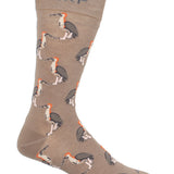 Calcetín Bambú Hombre C Bandurria Beige Rockford