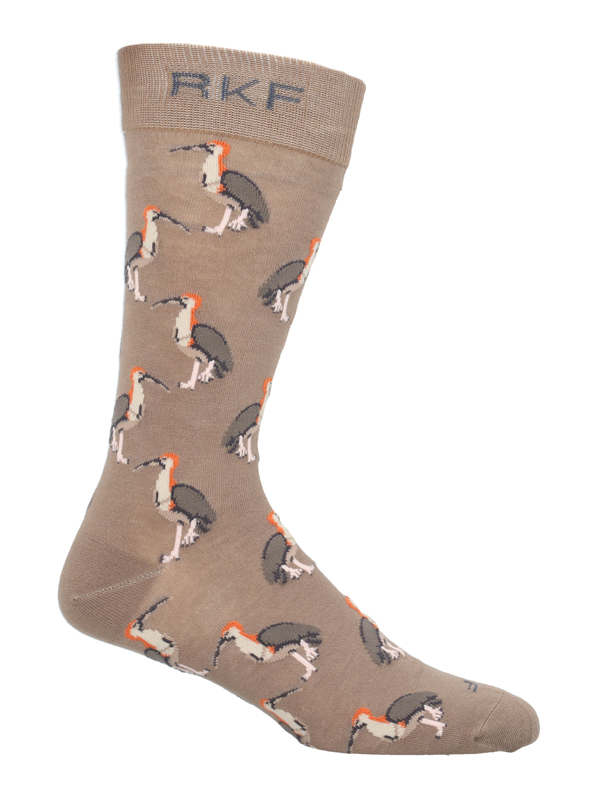 Calcetín Bambú Hombre C Bandurria Beige Rockford