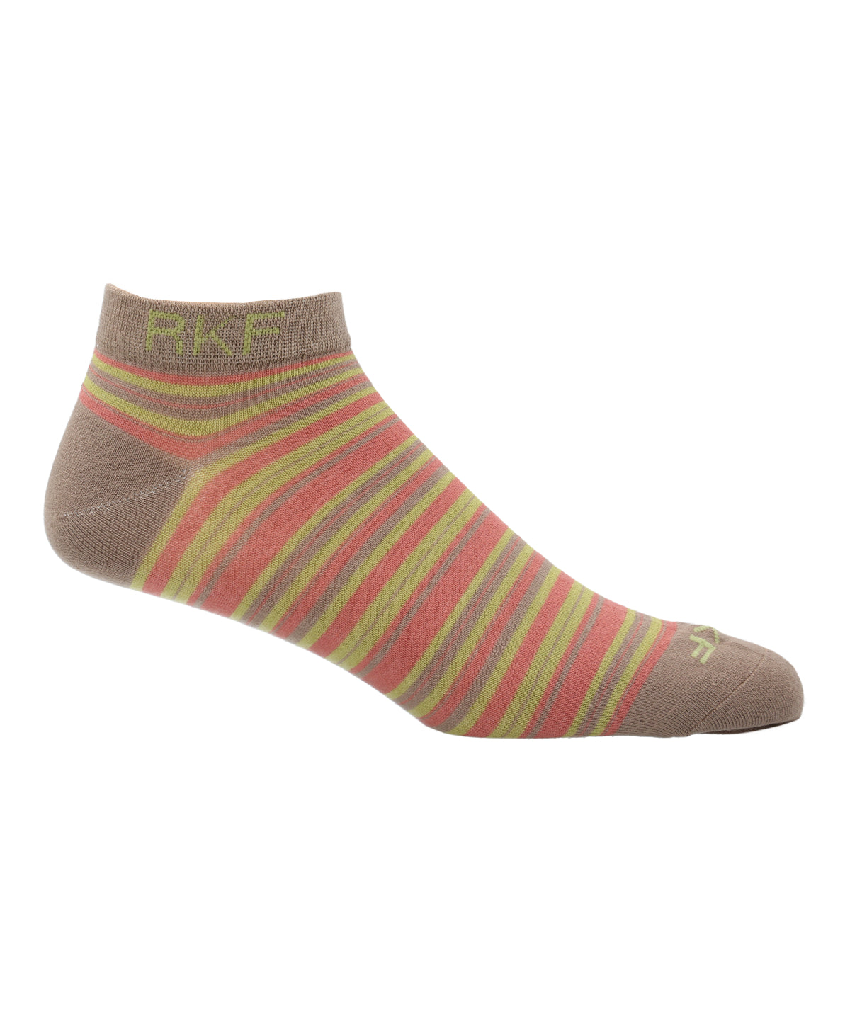 Calcetín Bambú Hombre Ped Líneas Beige Rockford
