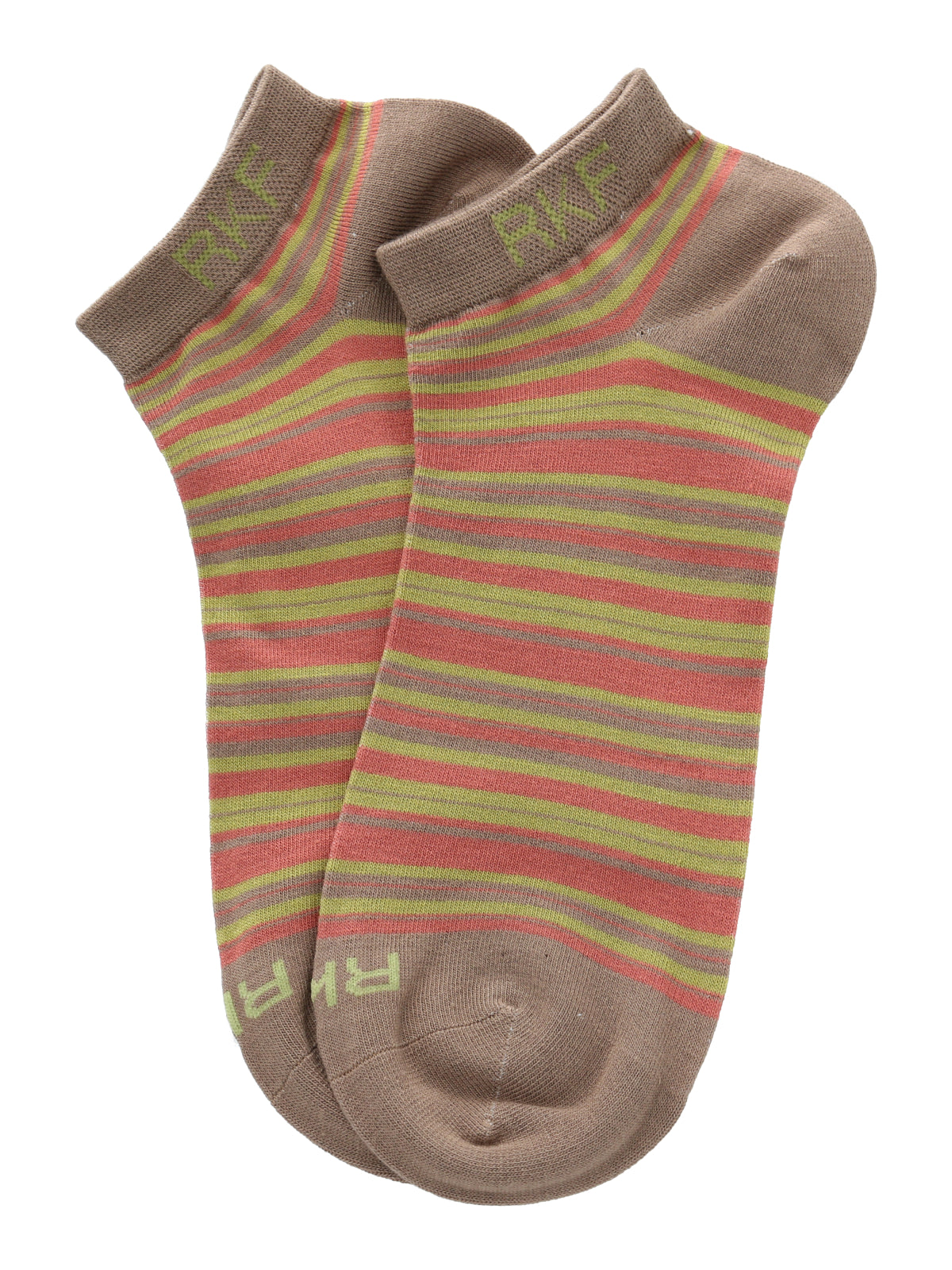 Calcetín Bambú Hombre Ped Líneas Beige Rockford
