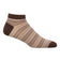 Calcetín Bambú Hombre Ped Stripe Café Rockford