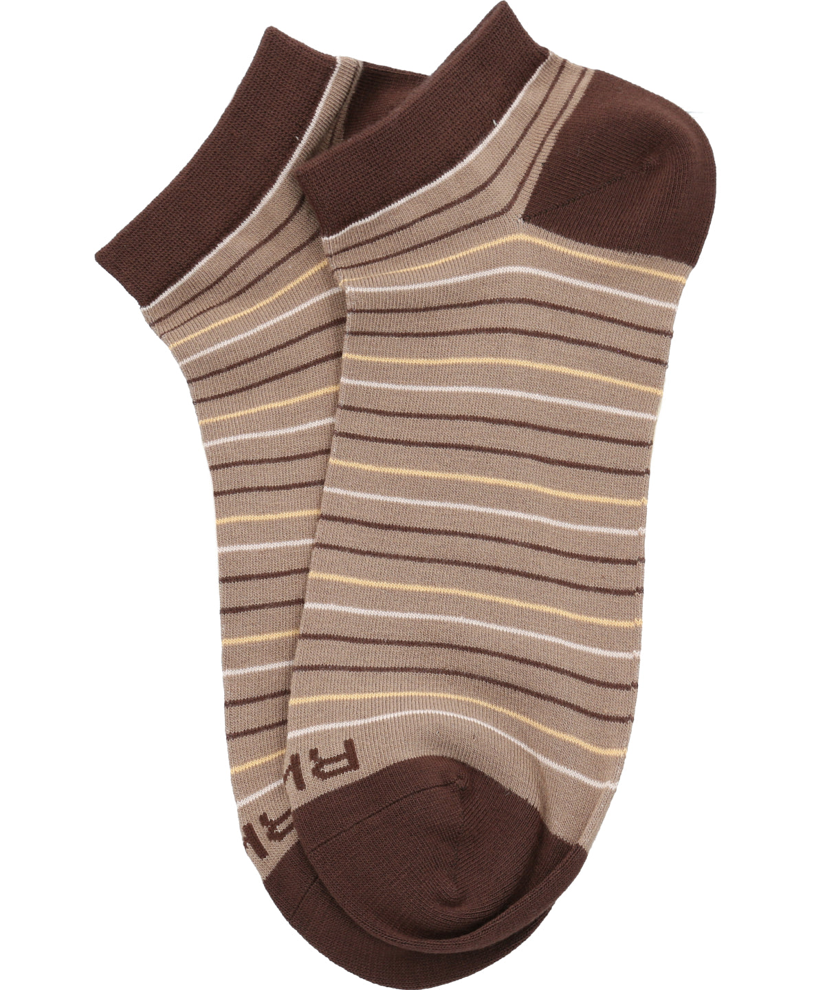 Calcetín Bambú Hombre Ped Stripe Café Rockford