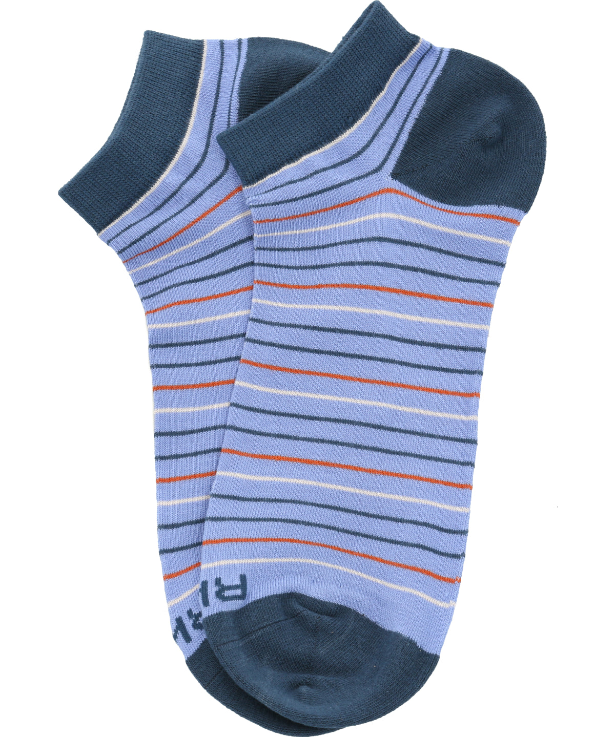 Calcetín Bambú Hombre Ped Stripe Azul Rockford