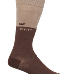 Calcetín Bambú Hombre Lg Twocol Café Rockford