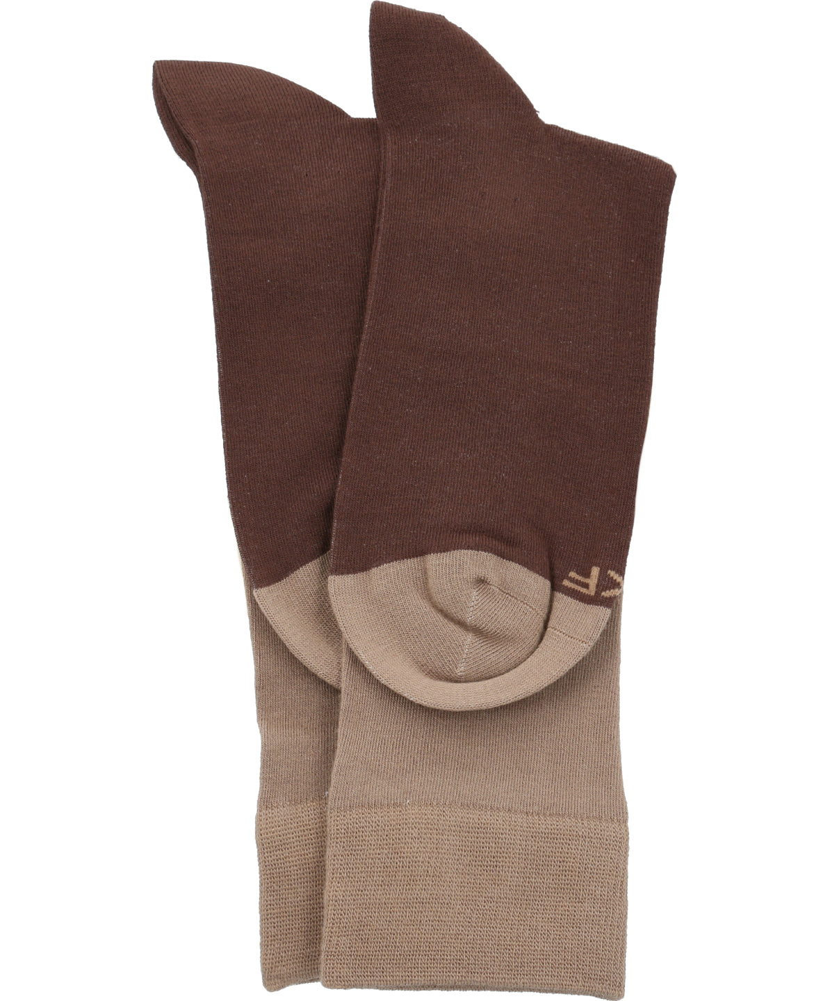Calcetín Bambú Hombre Lg Twocol Café Rockford