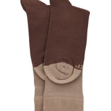 Calcetín Bambú Hombre Lg Twocol Café Rockford