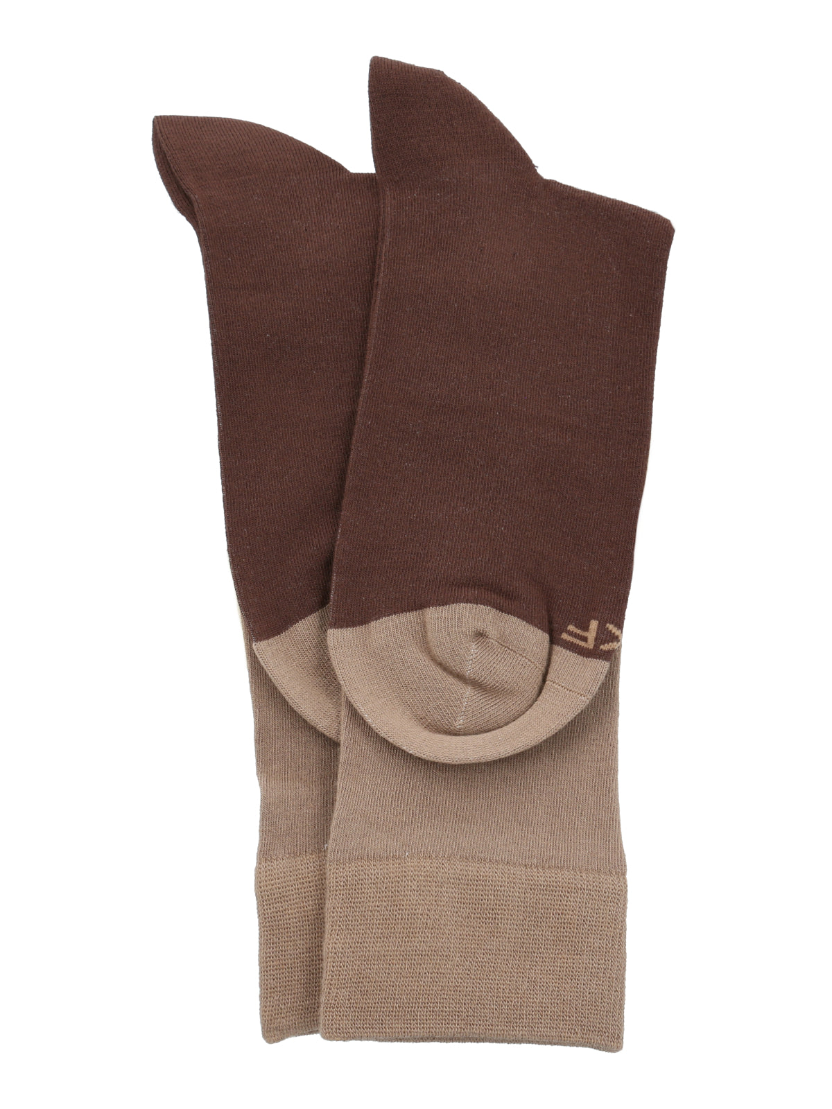 Calcetín Bambú Hombre Lg Twocol Café Rockford