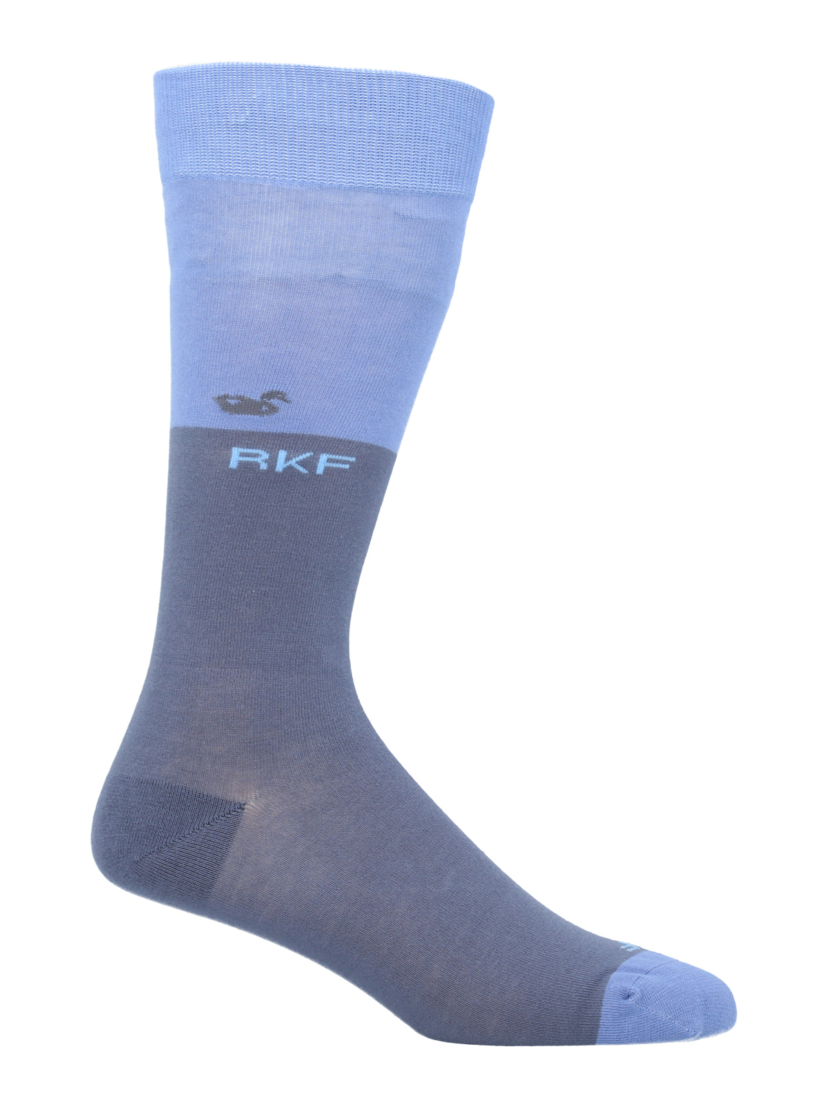 Calcetín Bambú Hombre Lg Twocol Azul Rockford