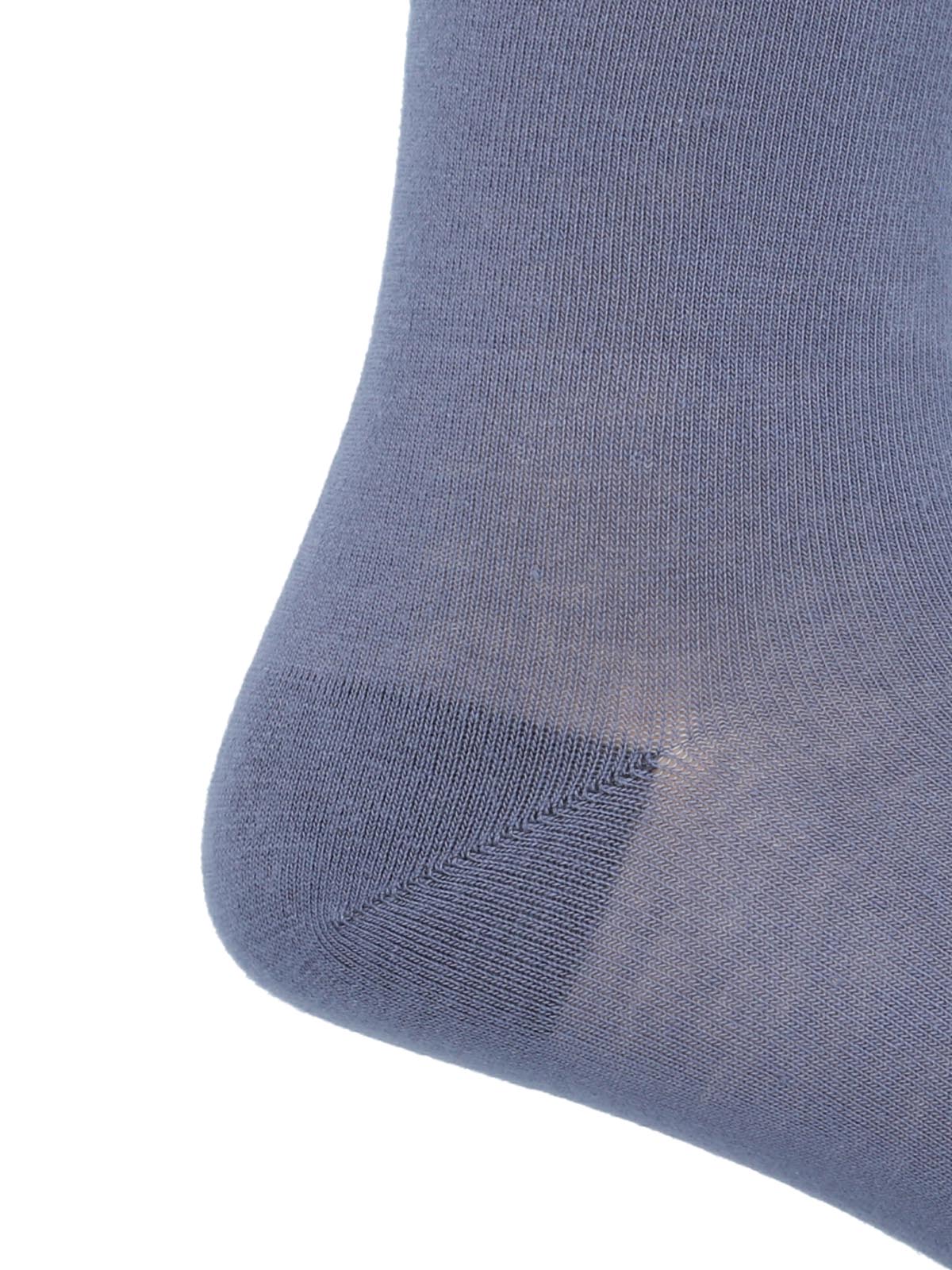 Calcetín Bambú Hombre Lg Twocol Azul Rockford