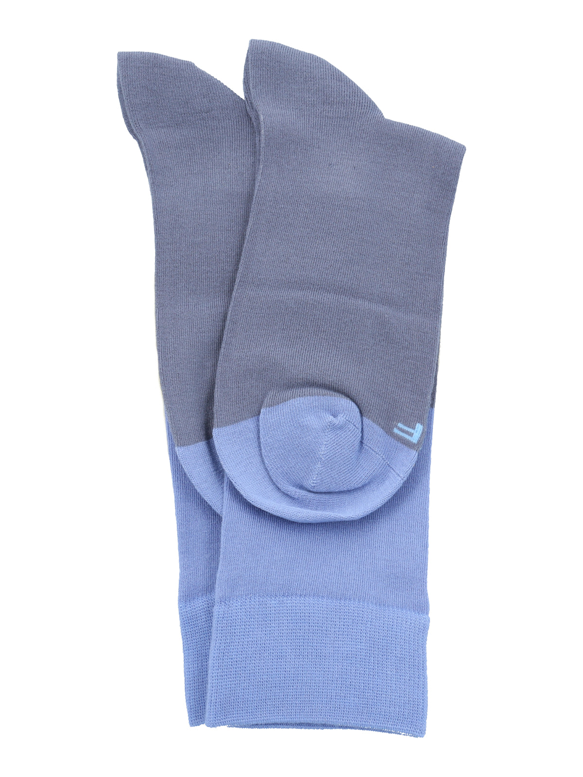 Calcetín Bambú Hombre Lg Twocol Azul Rockford