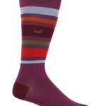 Calcetín Bambú Hombre Lg Block Morado Rockford