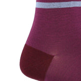 Calcetín Bambú Hombre Lg Block Morado Rockford