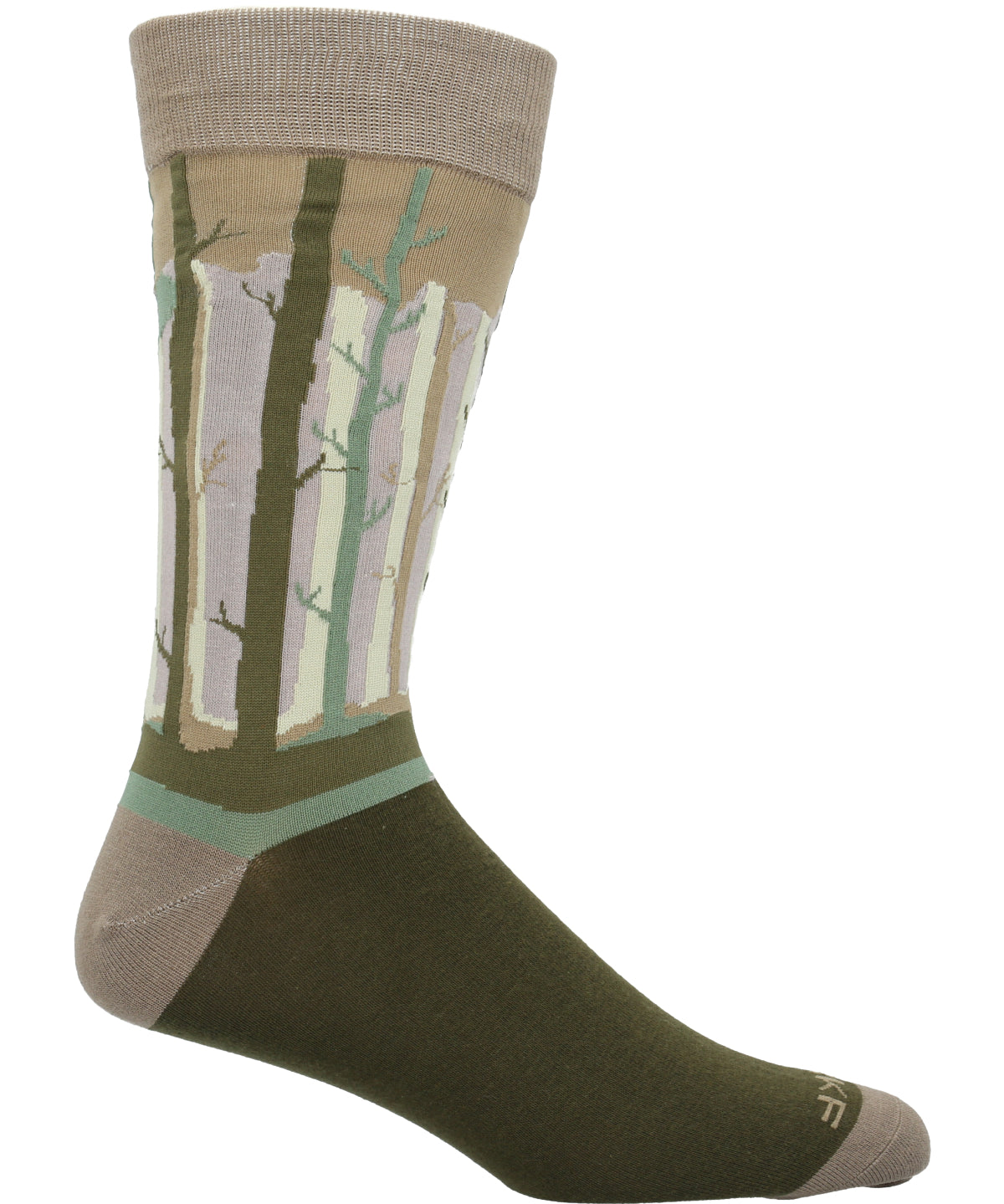 Calcetín Bambú Hombre C Trees Verde Rockford