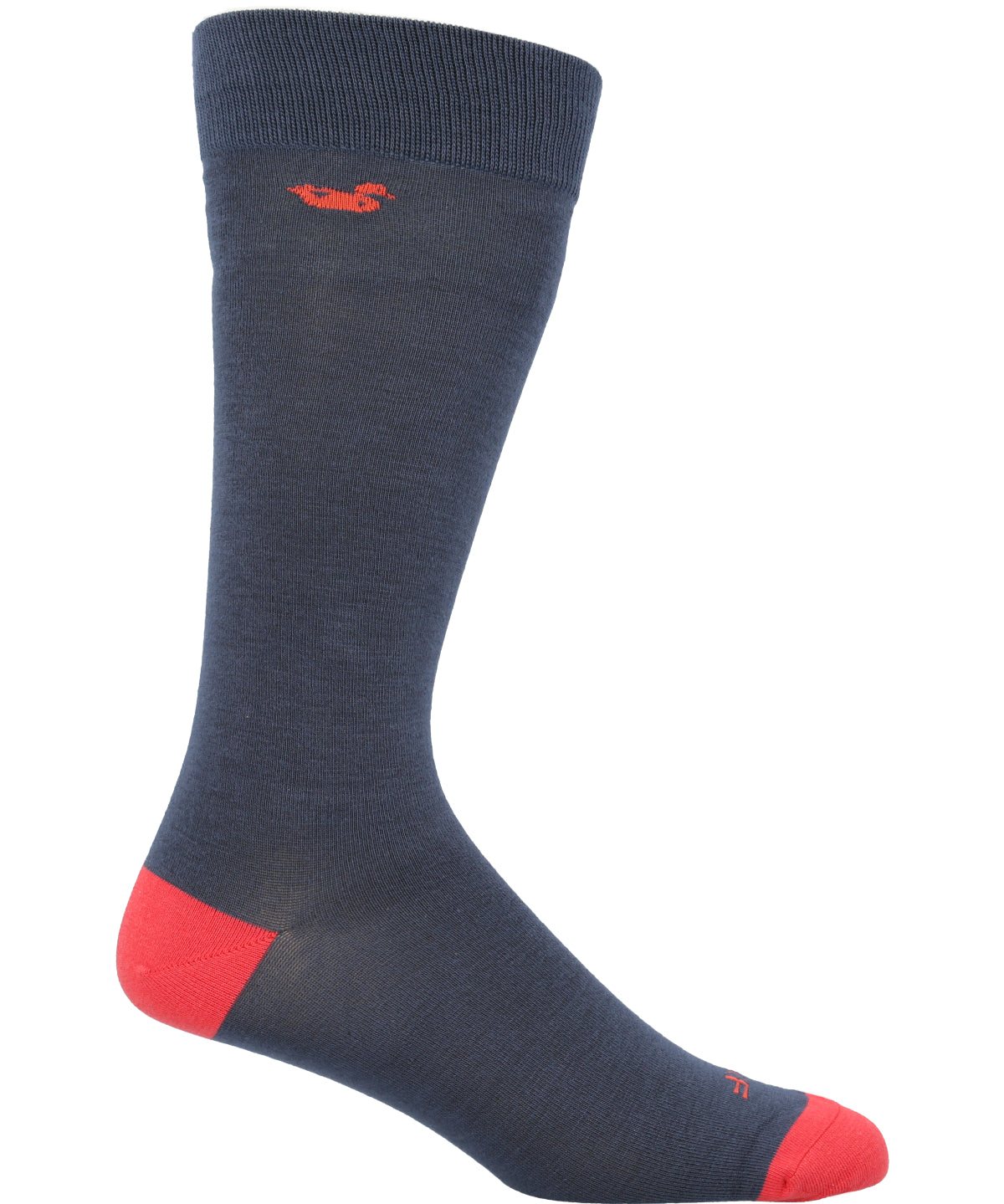 Calcetín Bambú Hombre Lg Plain Duck Azul Rockford