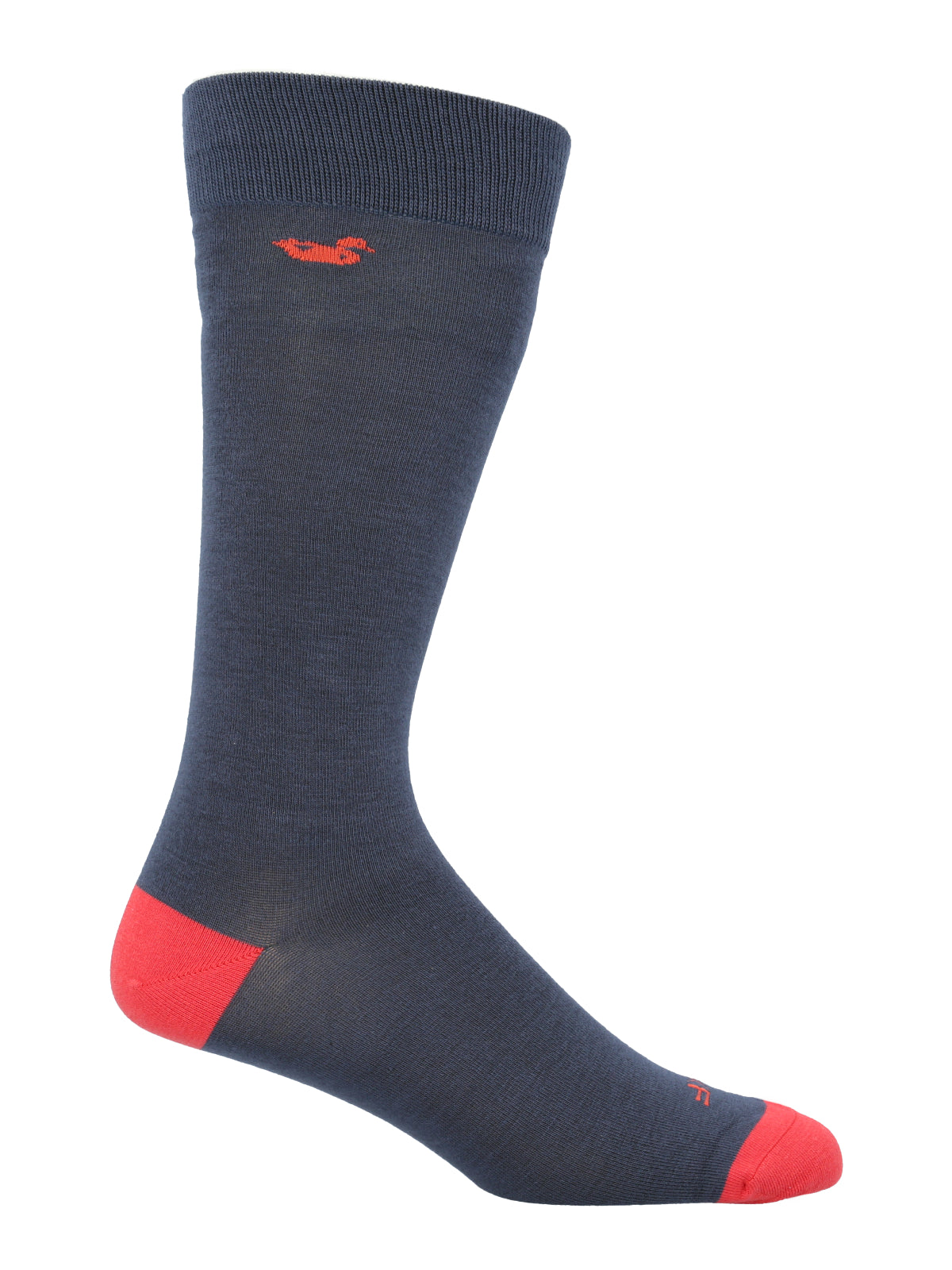 Calcetín Bambú Hombre Lg Plain Duck Azul Rockford