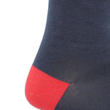 Calcetín Bambú Hombre Lg Plain Duck Azul Rockford