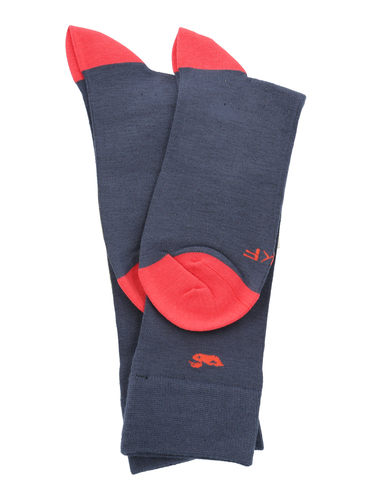 Calcetín Bambú Hombre Lg Plain Duck Azul Rockford