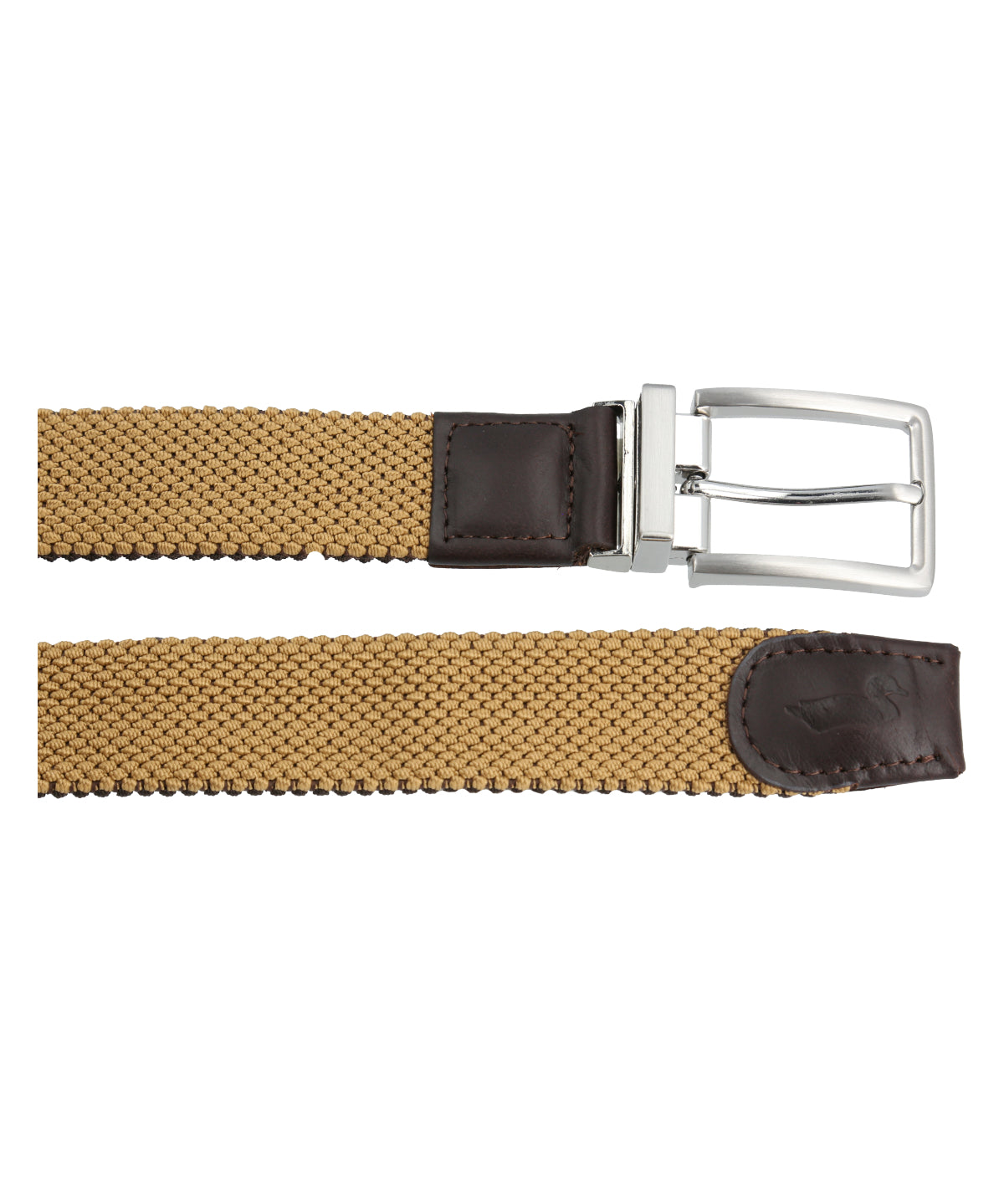 Cinturón Elasticado Hombre Rf Tucson Reversible Café Rockford