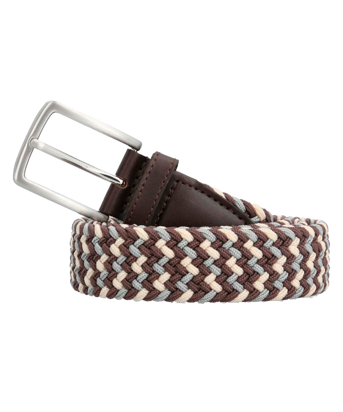 Cinturón Elasticado Hombre Rf Talbot Café Rockford