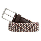 Cinturón Elasticado Hombre Rf Talbot Café Rockford