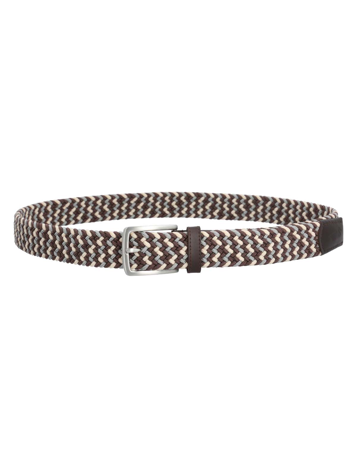 Cinturón Elasticado Hombre Rf Talbot Café Rockford