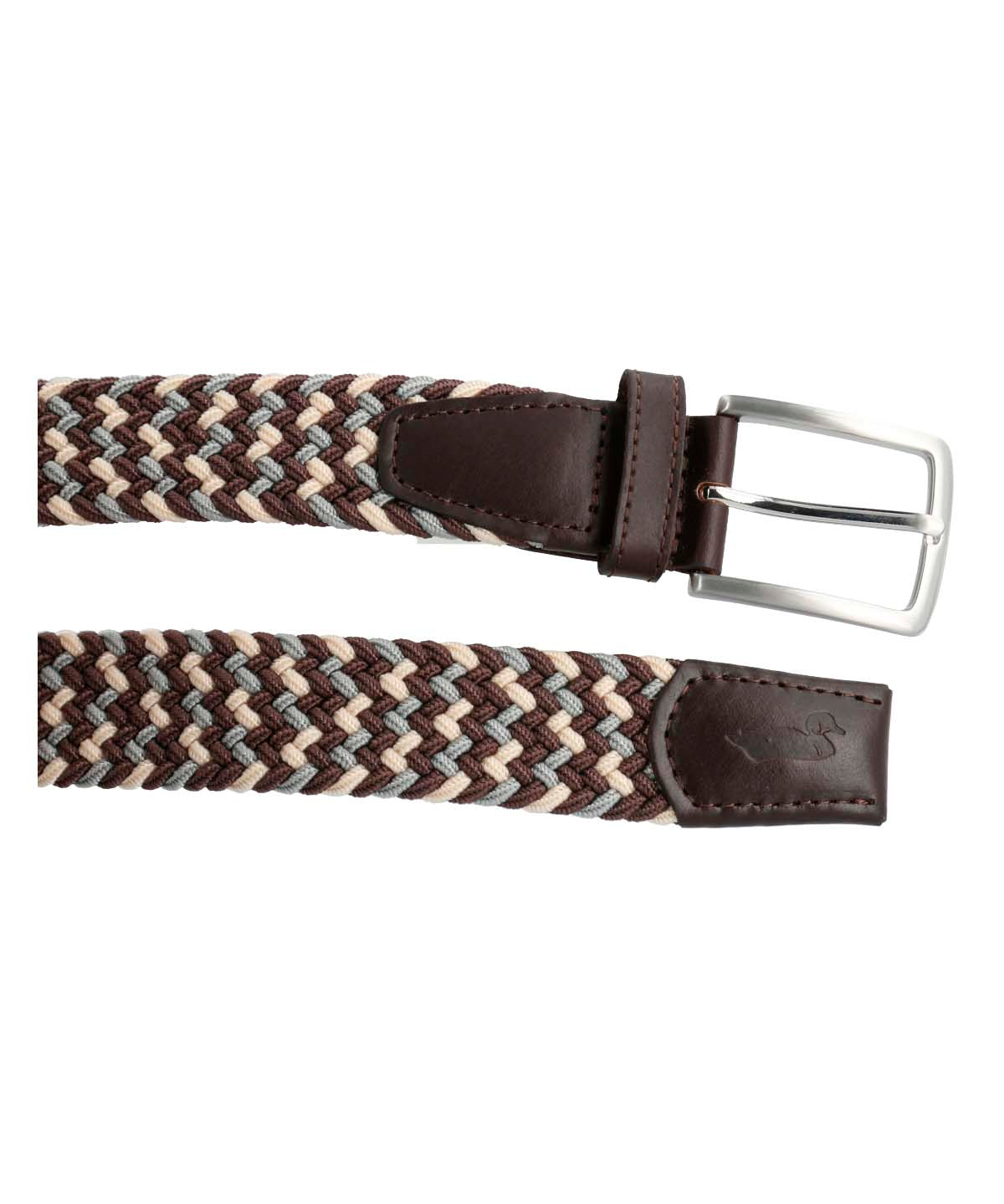 Cinturón Elasticado Hombre Rf Talbot Café Rockford