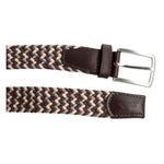 Cinturón Elasticado Hombre Rf Talbot Café Rockford