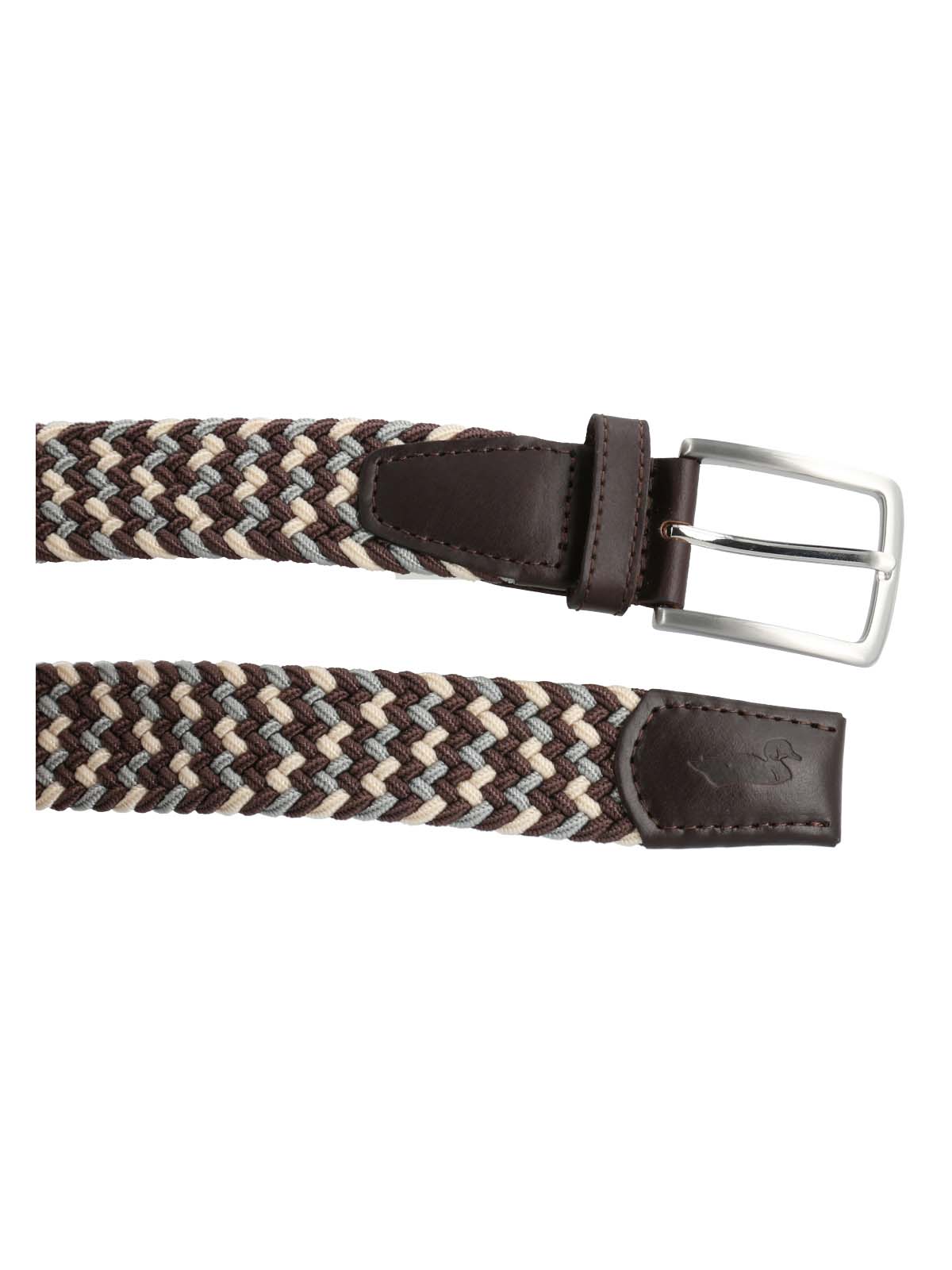 Cinturón Elasticado Hombre Rf Talbot Café Rockford