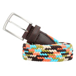 Cinturón Elasticado Hombre Rf Taney Café Rockford