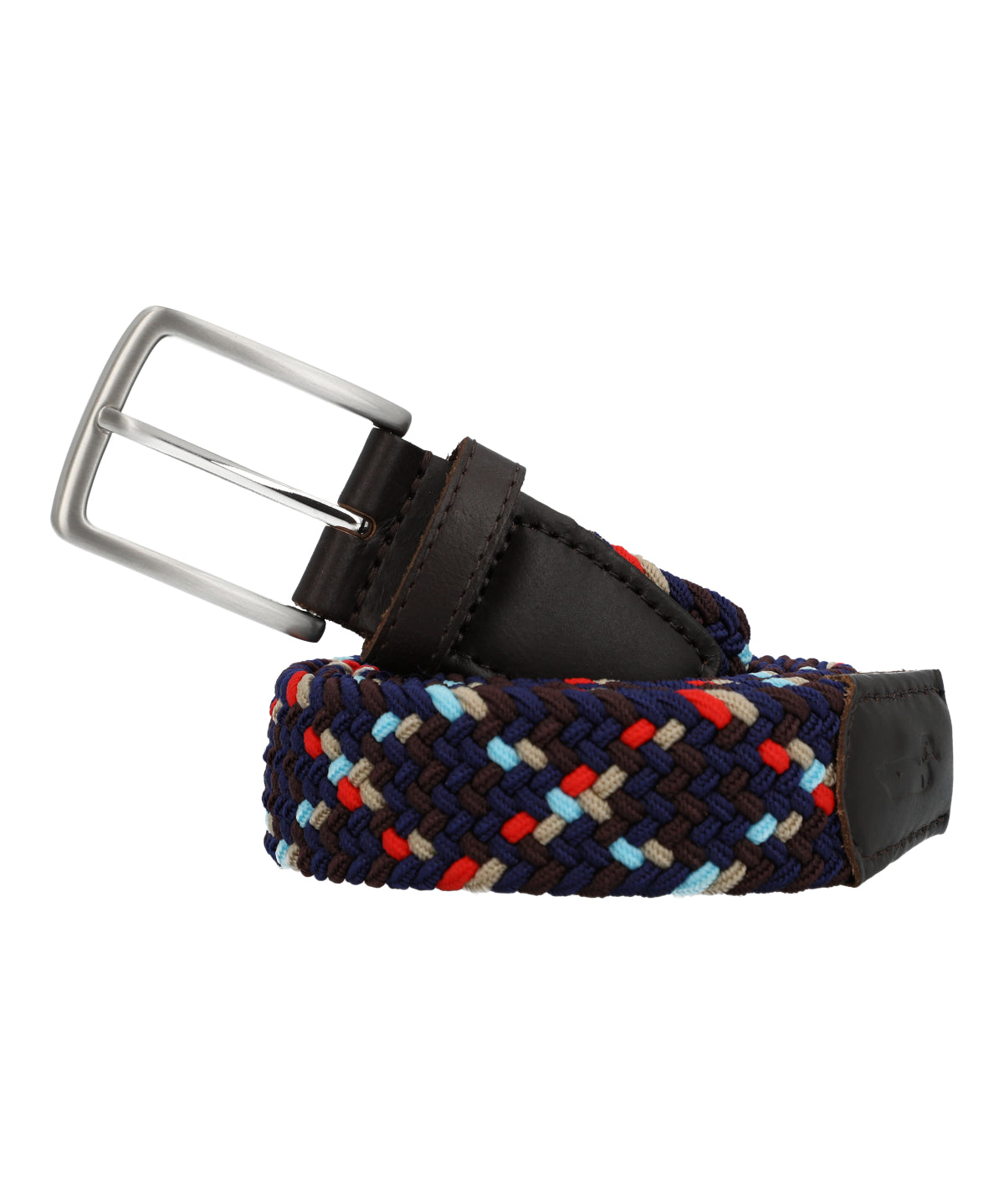 Cinturon Cuero Elastano Hombre Rf Teodoro Multicolor Rockford