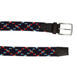 Cinturon Cuero Elastano Hombre Rf Teodoro Multicolor Rockford