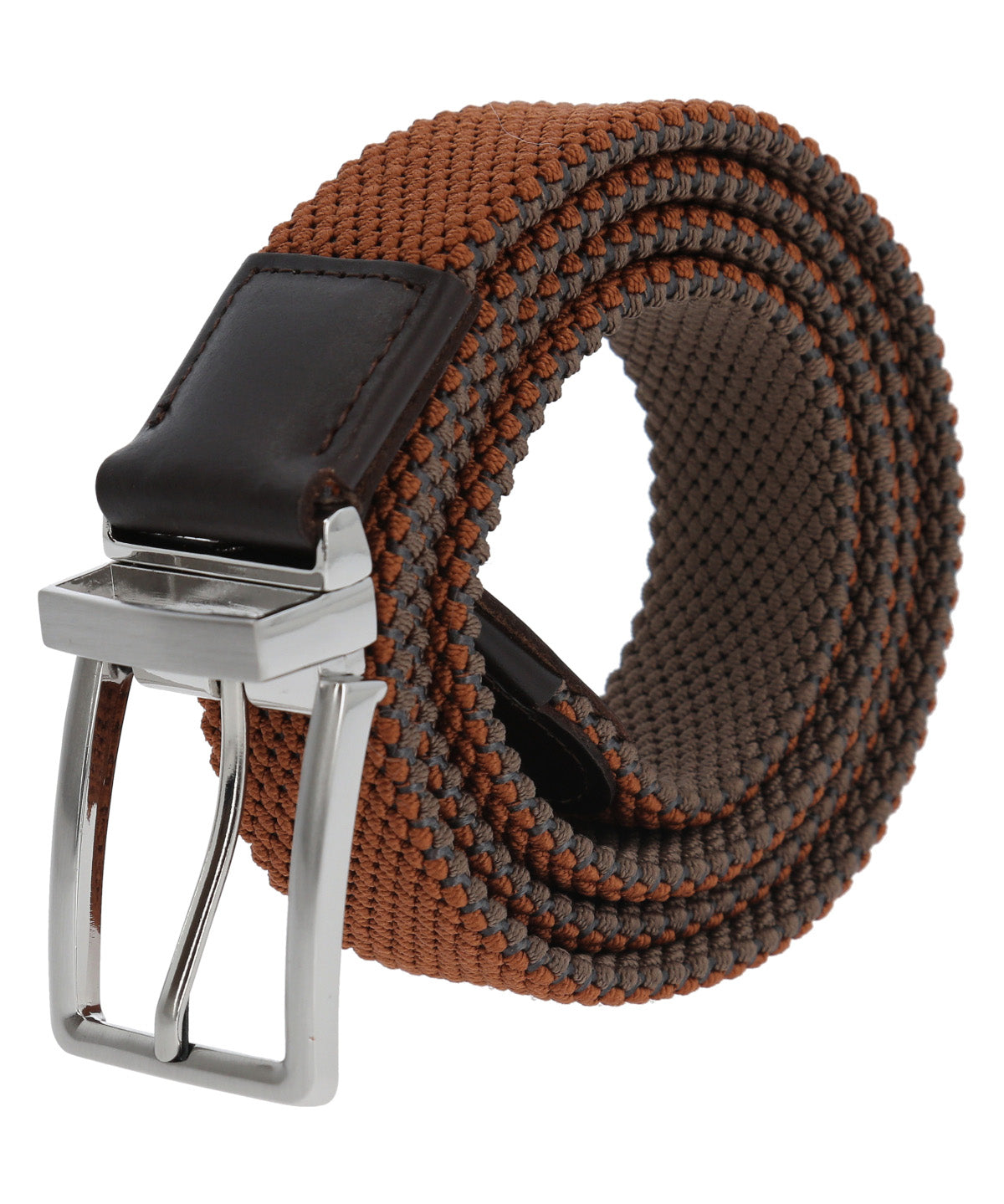 Cinturon Cuero Elastano Hombre Rf Tyler Reversible Multicolor Rockford