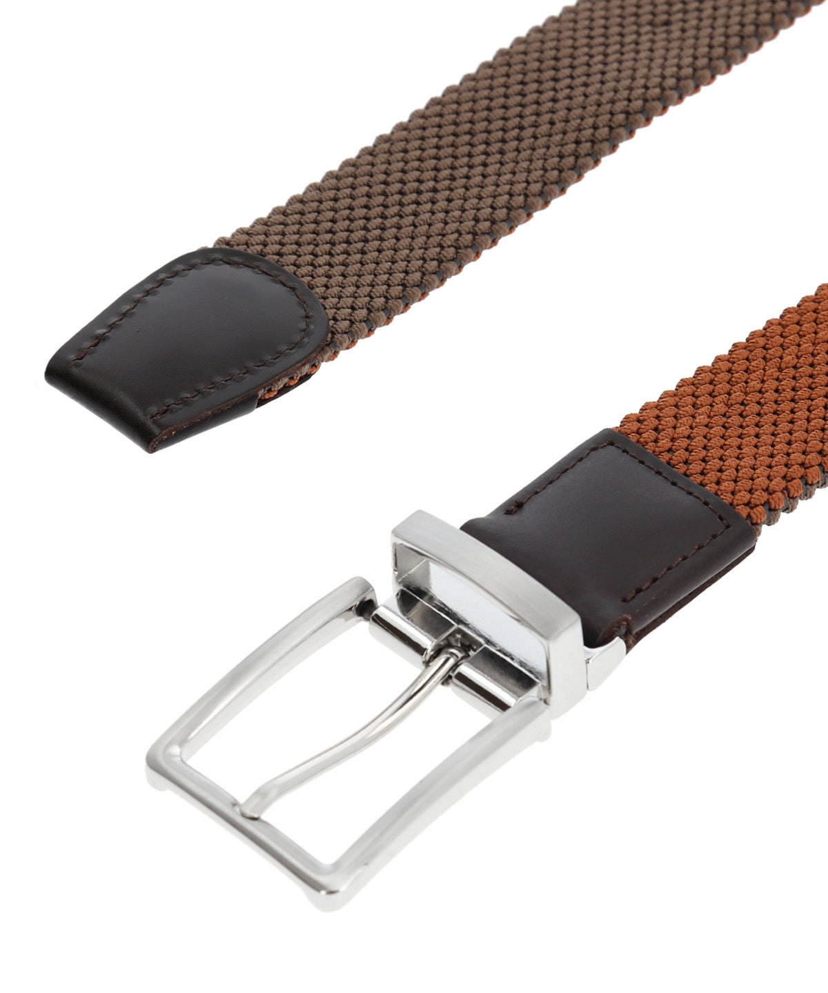 Cinturon Cuero Elastano Hombre Rf Tyler Reversible Multicolor Rockford