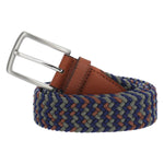 Cinturon Cuero Elastano Hombre Rf Tadeo Multicolor Rockford