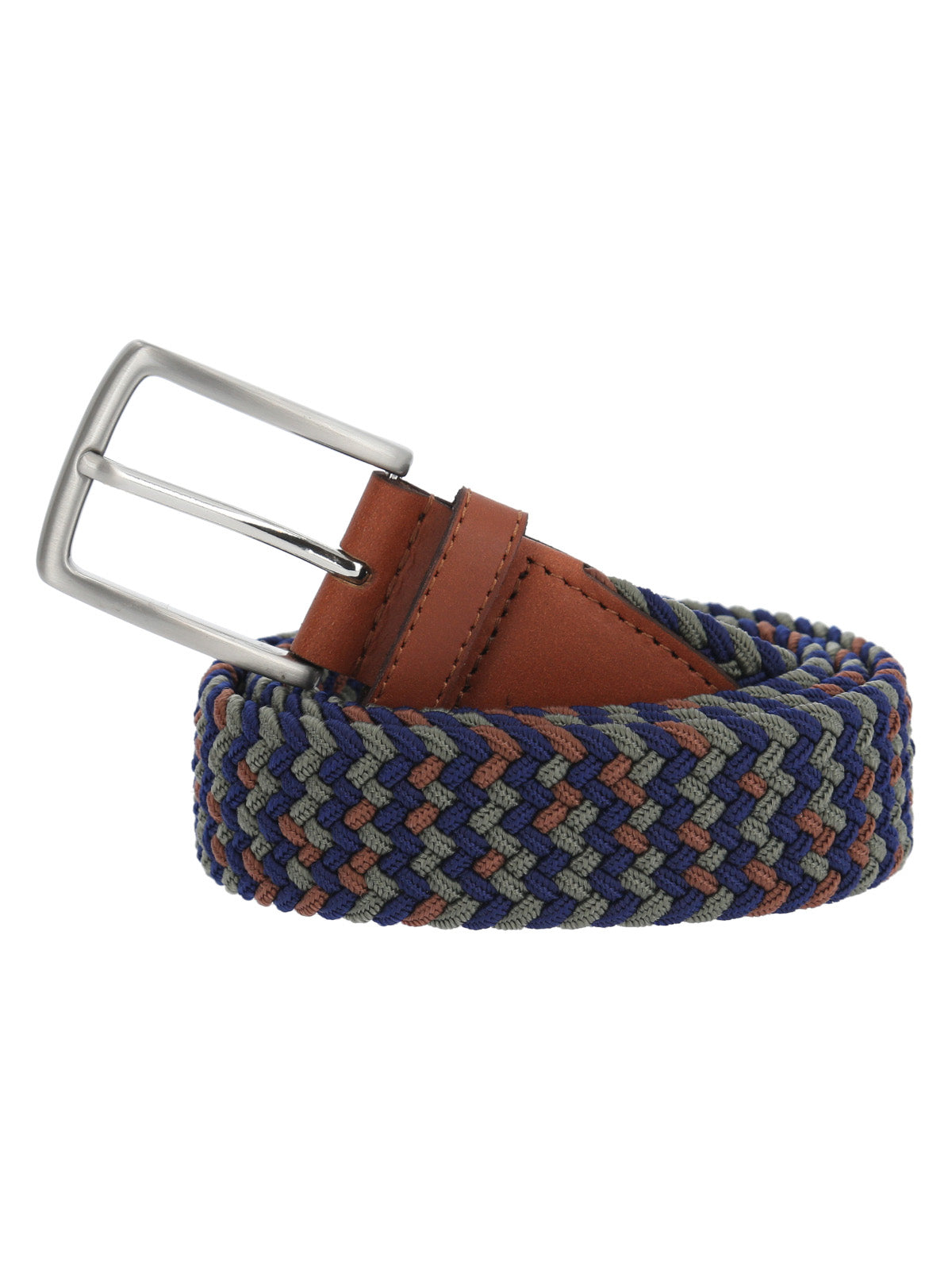 Cinturon Cuero Elastano Hombre Rf Tadeo Multicolor Rockford