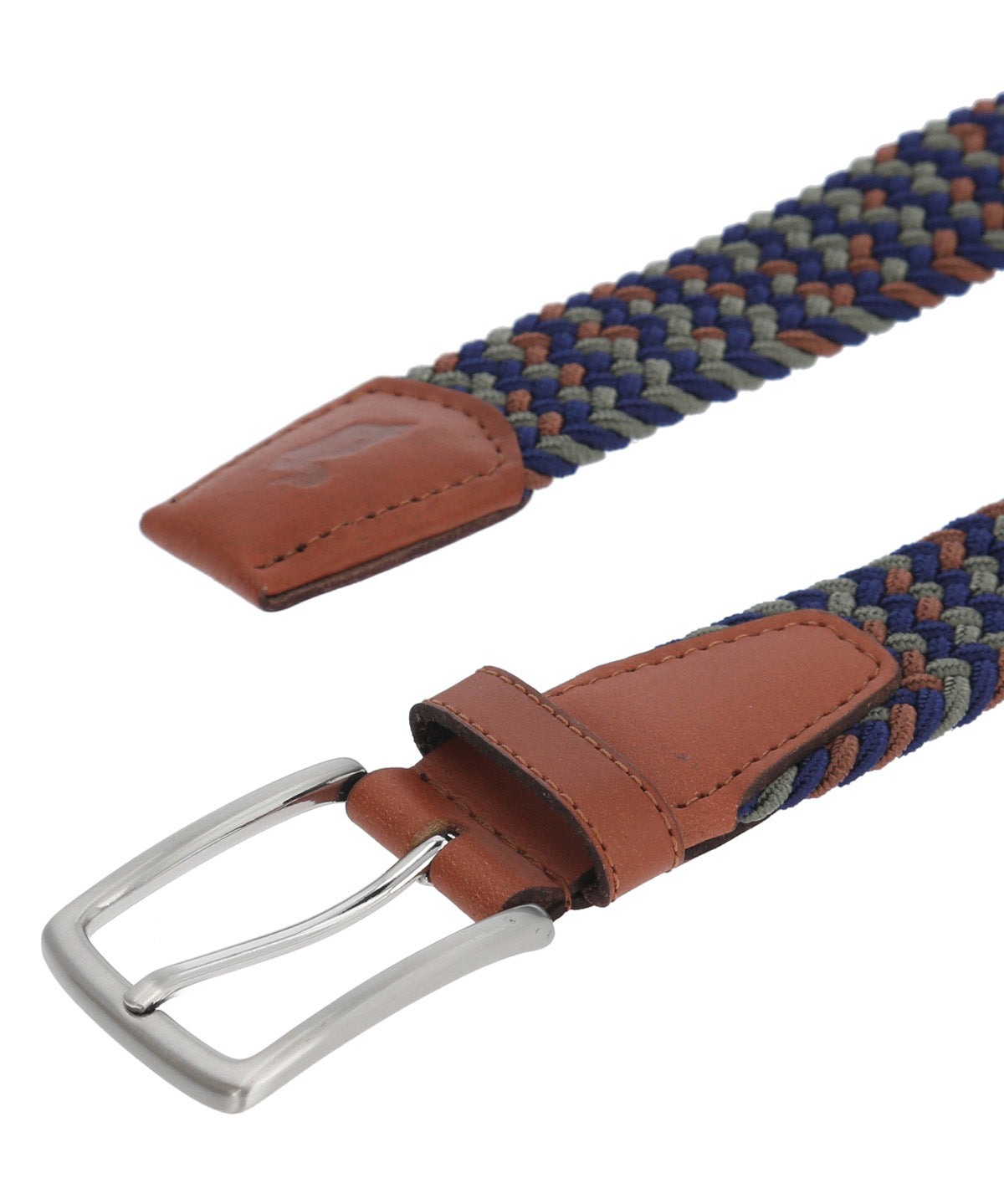 Cinturon Cuero Elastano Hombre Rf Tadeo Multicolor Rockford