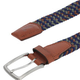 Cinturon Cuero Elastano Hombre Rf Tadeo Multicolor Rockford
