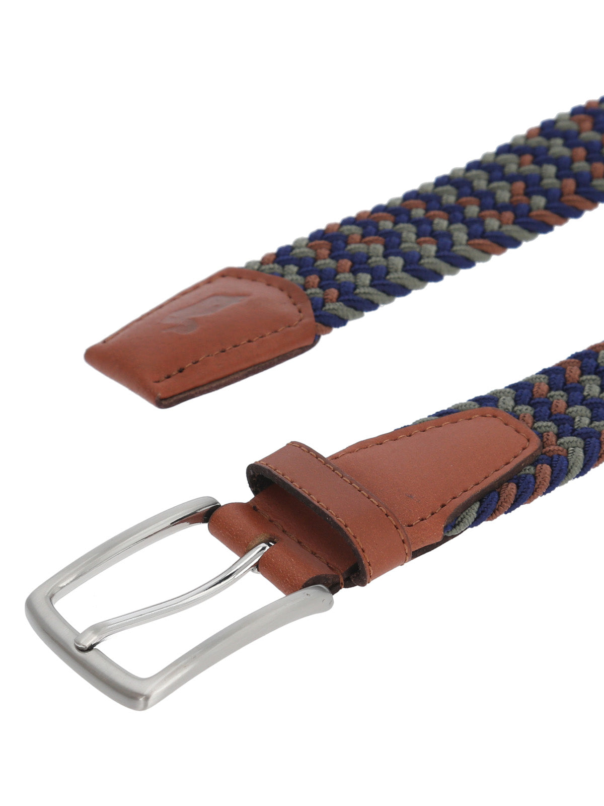 Cinturon Cuero Elastano Hombre Rf Tadeo Multicolor Rockford