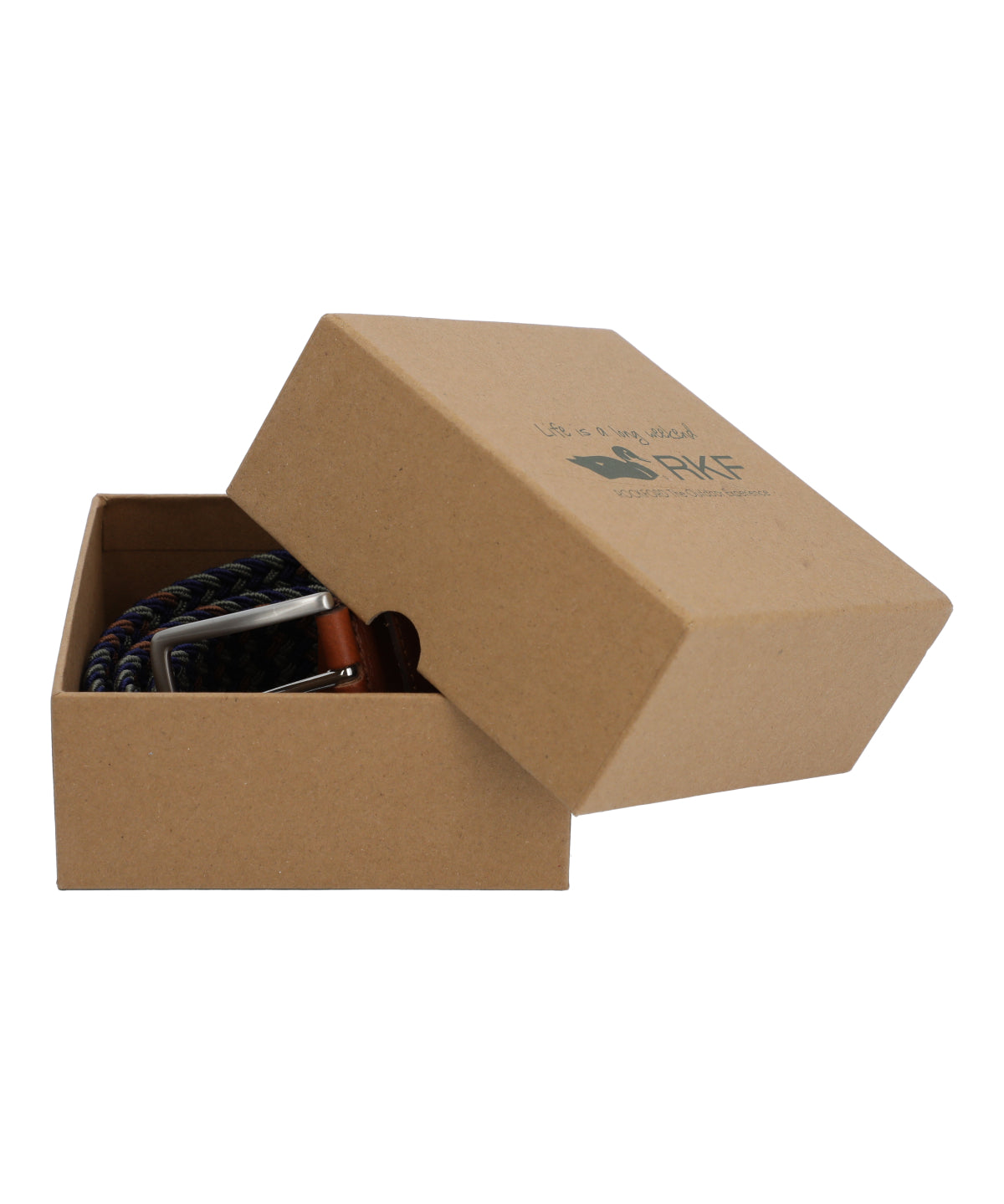 Cinturon Cuero Elastano Hombre Rf Tadeo Multicolor Rockford