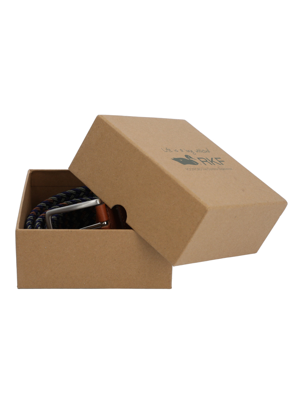 Cinturon Cuero Elastano Hombre Rf Tadeo Multicolor Rockford