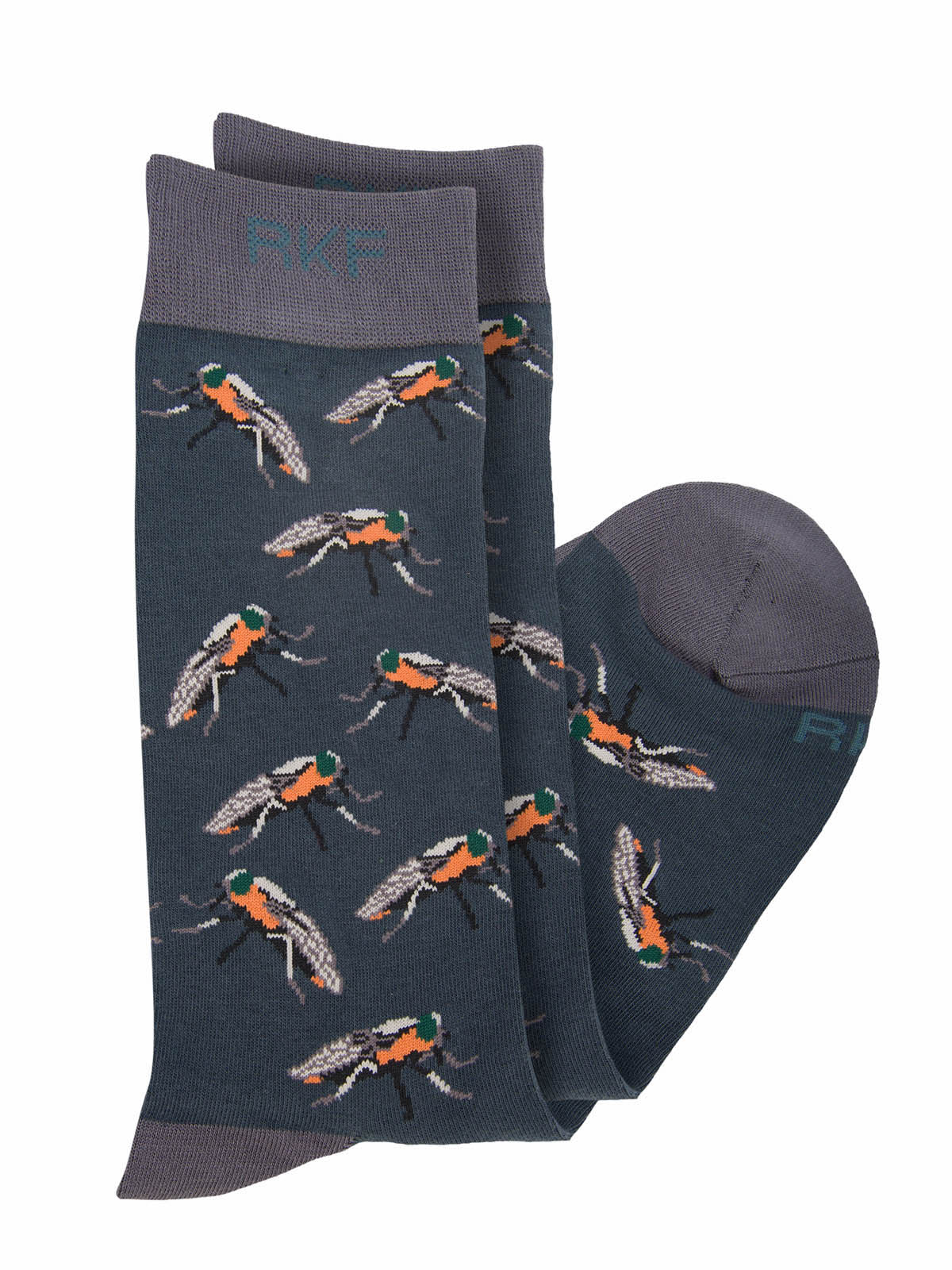 Calcetin Bambú Hombre Scaptia Azul Rockford