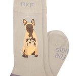 Calcetin Bambú Hombre Malinois Gris Rockford