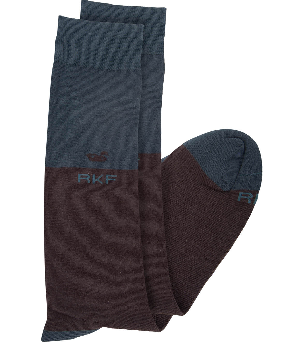 Calcetin Bambú Hombre Lg Rkfblock Azul Rockford